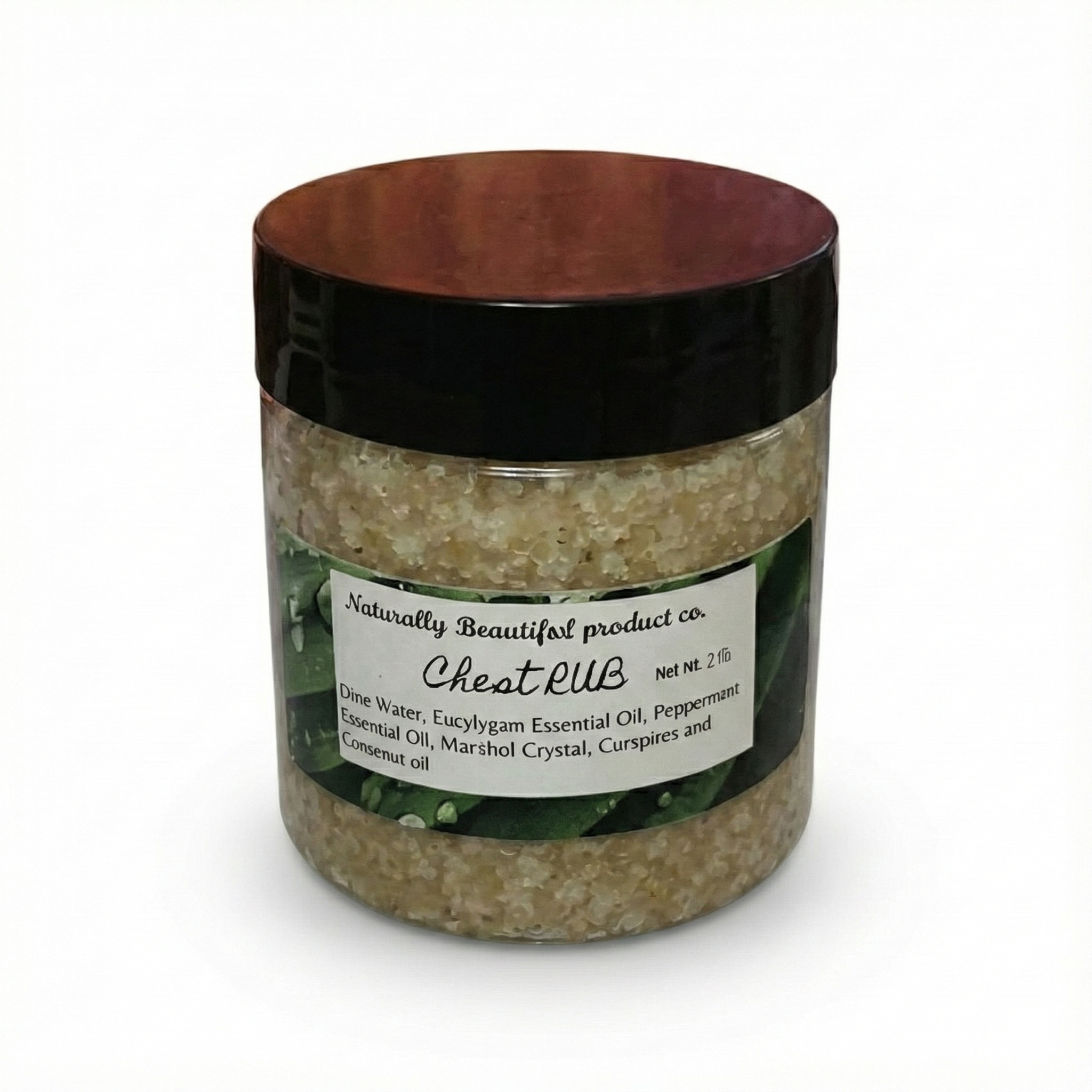 Naturally Beautiful Herbal Chest Rub – Eucalyptus & Peppermint Relief